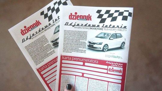 Zamów prenumeratę, wygraj skodę w naszej loterii