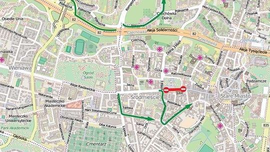 Zamykają fragment Krakowskiego Przedmieścia i aleję Kompozytorów Polskich. Jak jeździć po centrum Lublina i Czechowie?