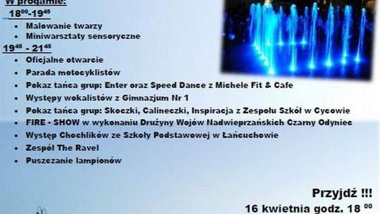 Zapalmy Łęczną dla autyzmu