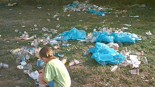 Zapomnieli posprzątać