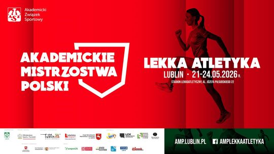 Zapraszamy na Akademickie Mistrzostwa Polski w lekkiej atletyce