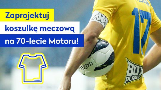 Zaprojektuj koszulkę na 70-lecie Motoru