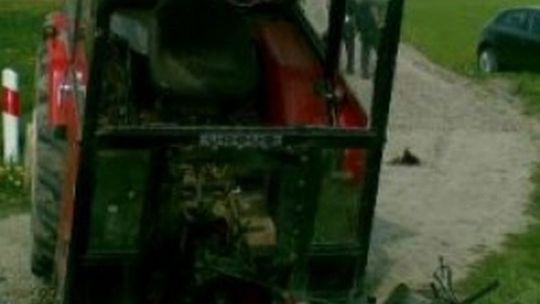 Zarudzie: Traktor zderzył się z drezyną
