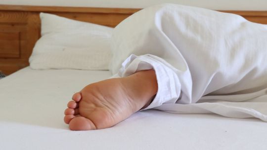 Zasnął na imprezie w swoim mieszkaniu. Rano tego żałował