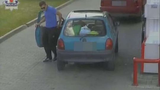 Zatankował 40 litrów paliwa i odjechał ze stacji