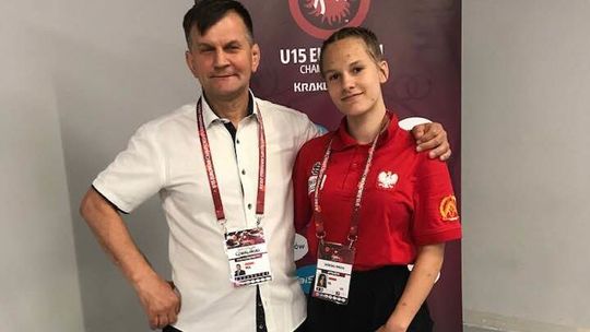 Zawodniczka Cementu-Gryfa Chełm wystąpiła w mistrzostwach Europy U 15