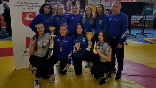 Zawodniczki Cementu-Gryfa Chełm wywalczyły sześć medali w Białogardzie