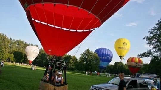 Zawody balonowe w Nałęczowie