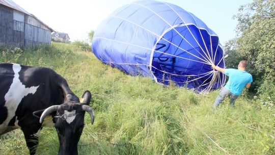 Zawody balonowe w sierpniu w Nałęczowie