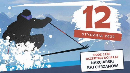 Zawody narciarskie na stoku w Chrzanowie