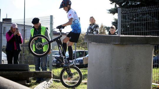 Zawody Pucharu Polski w trialu rowerowym W Świdniku 