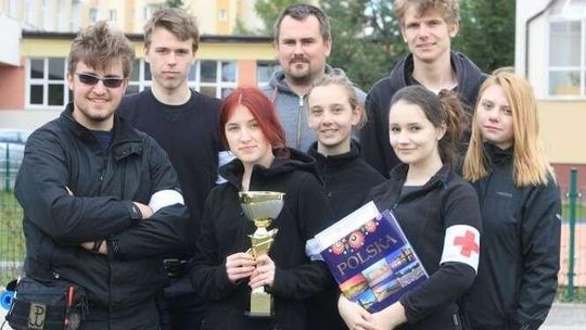 Zawody z pierwszej pomocy. Uczniowie musieli się wykazać