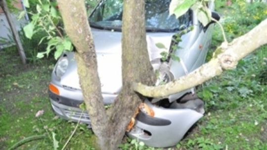 Zawracał po pijaku. Potrącił pieszego, wjechał do ogródka