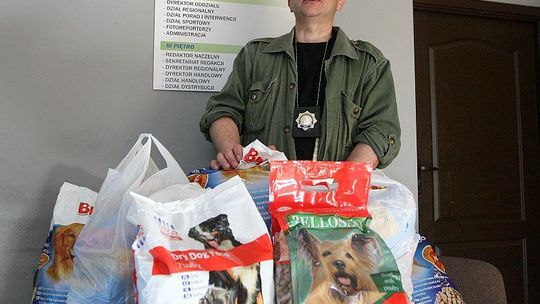 Zbierają dary dla schroniska w Rachowie Starym