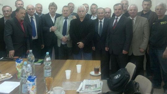 Zbigniew Boniek spotkał się z działaczami LZPN