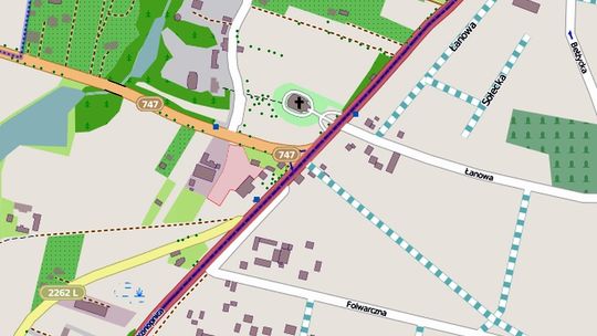 Zbudują rondo zamiast świateł? Przebudowa skrzyżowania koło kościoła