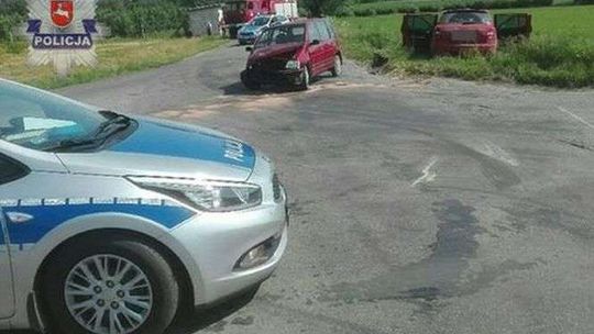 Zderzenie aut. 9-miesięczne dziecko w szpitalu