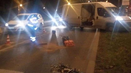 Zderzenie dwóch aut na ul. Jana Pawła II w Lublinie