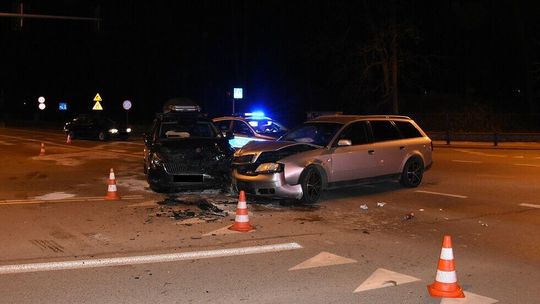 Zderzenie dwóch aut w Białej Podlaskiej. Jednemu z kierowców grozi więzienie