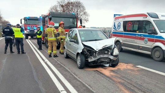 Zderzenie między Piaskami a Krasnymstawem