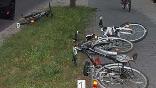 Zderzenie na ścieżce rowerowej. Pijany 23-latek wjechał w 11-latkę