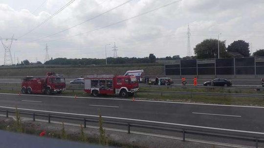 Zderzenie trzech aut na obwodnicy Lublina
