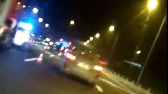 Zderzenie w Ciecierzynie. Utrudnienia trwały kilka godzin [wideo]