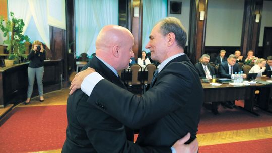 Zdzisław Antoń starostą lubelskim. Pierwsza sesja zaczęła się od lekcji obsługi tabletów