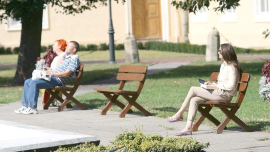 Ze słuchawkami do Parku Czartoryskich w Puławach