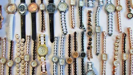 Zegarki jak markowe. Przemyt zatrzymany na granicy