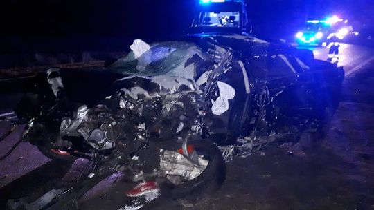 Żelizna: Tragiczny wypadek, zginął kierowca audi