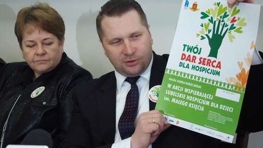 Zerbano 95 tys. zł dla Lubelskiego Hospicjum Małego Księcia