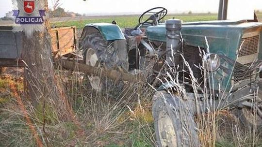 Zginął podczas uruchamiania ciągnika