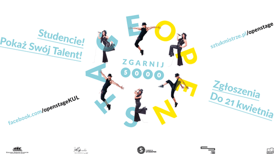 Zgłoś się do konkursu Open Stage 2017. Pula nagród wynosi 5000 zł