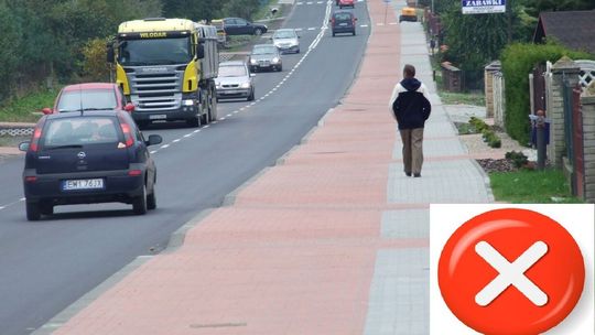  Zielony Łuków nie chce ścieżki rowerowej z kostki