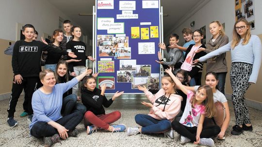 Zielony wolontariat: Uczniowie z Księżpola postawili na rośliny i pszczoły