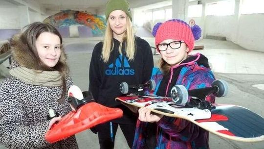 Zimowe ferie z deskorolką w 1st Floor (zdjęcia)