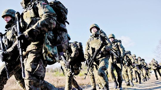 Zimowy poligon lubelskich terytorialsów