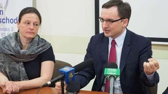 Ziobro przyjechał do Lublina i poparł Andrzeja Dudę