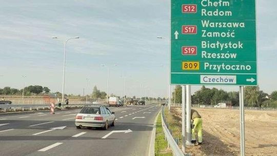 Zjazd z obwodnicy na ul. Poligonową już otwarty