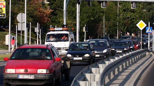 Źle ustawione światła korkują ulice w Lublinie