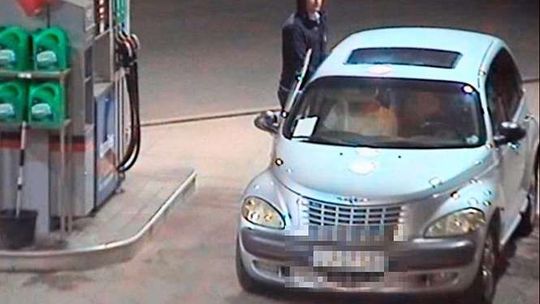 Złodziej paliwa na stacji w Lublinie. Miał kradzione tablice (wideo)