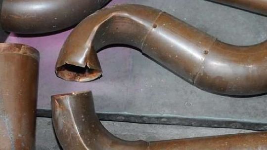 Złodziej ukradł rynny z kościoła