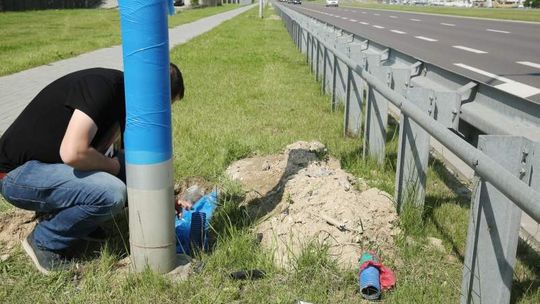 Złodzieje znowu dobierają się do latarni w Lublinie