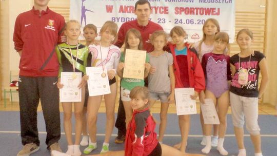 Złoty medal Gabrieli Walczuk na mistrzostwach Polski juniorów młodszych