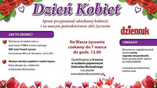 Złóż życzenia na Dzień Kobiet