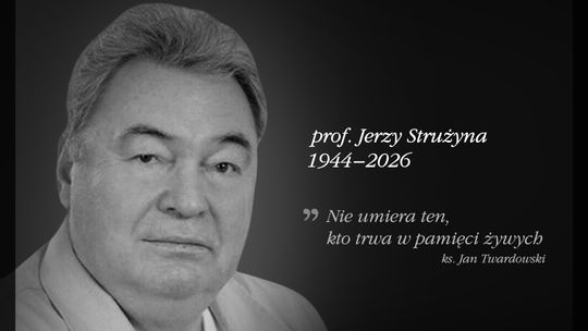 Odszedł prof. Jerzy Stróżyna