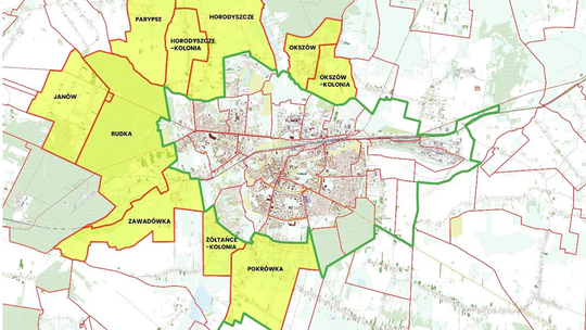 Zmiana granic Chełma. Rada Miasta jest "za". Czas na decyzję MSWiA
