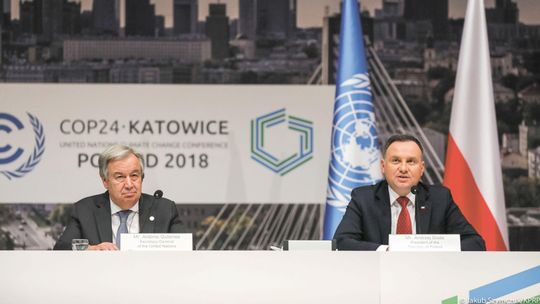 "Zmiany klimatyczne to największy problem, któremu musimy stawić czoła". COP 24 w Katowicach [wideo]