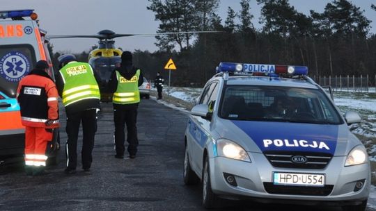 Żminne: Potrącona 13-latka. Wybiegła zza autobusu 